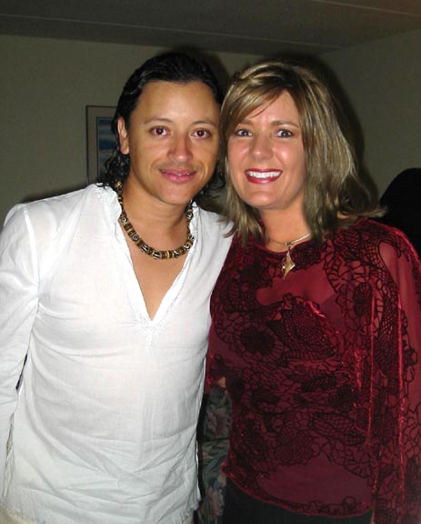 Elvis Crespo and Tina